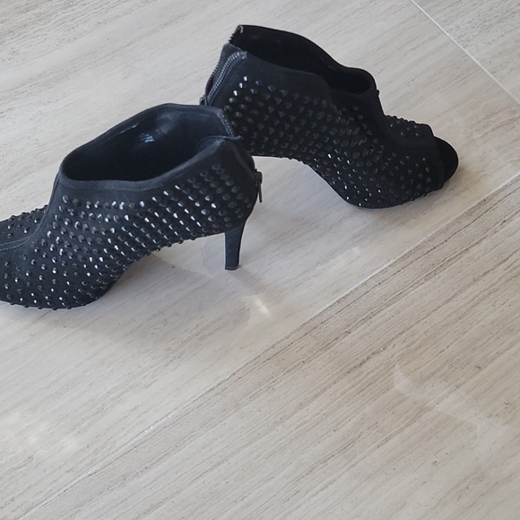 Michael Kors Black Studded Booties! - Picture 6 of 6
